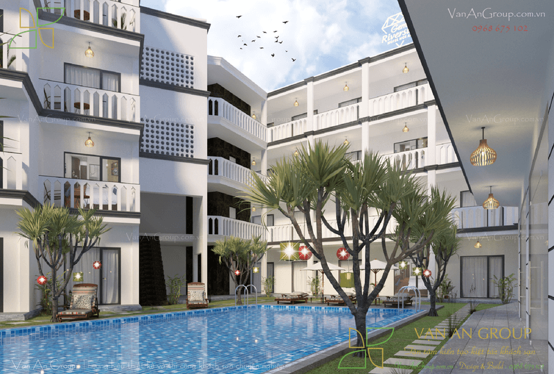 Góc nhìn toàn cảnh của Gem Riverside Hotel