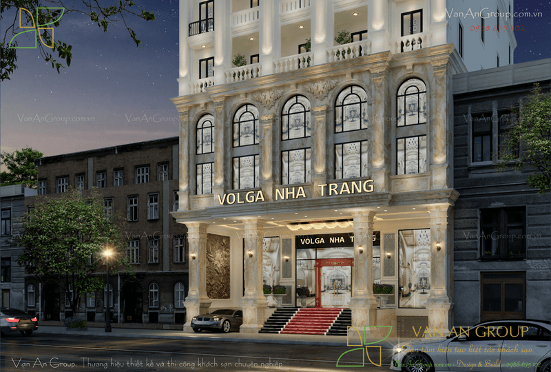 Thiết kế chiếu sang về đẹp hài hòa, lôi cuốn của Volga Hotel Nha Trang
