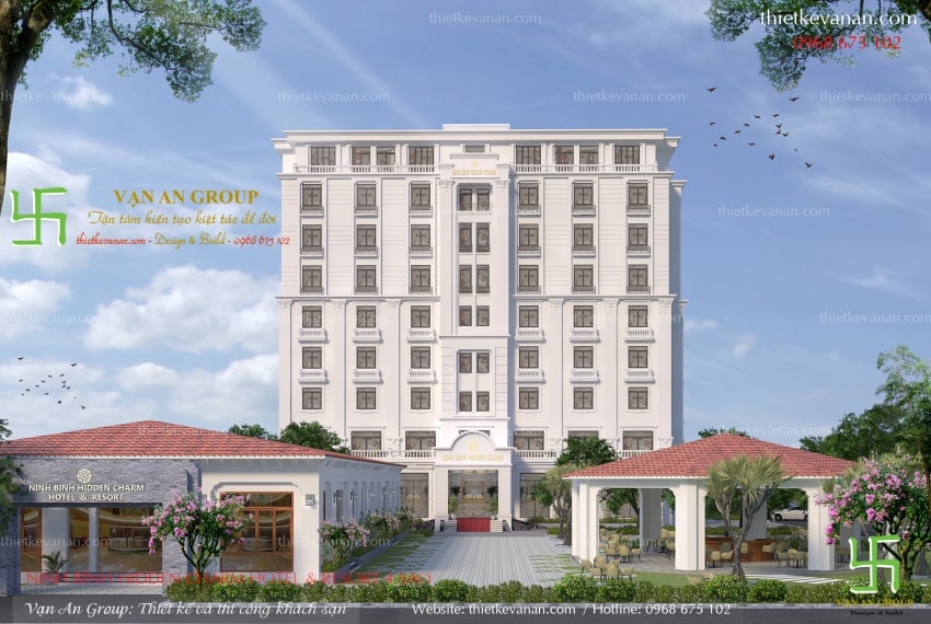 Siêu phẩm thiết kế resort nghỉ dưỡng tại Ninh Bình đạt chuẩn 4 sao