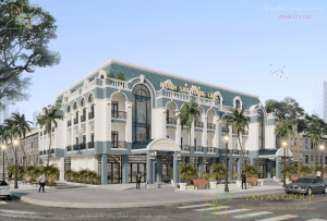 Khách sạn Hương Cảng Hotel với kiến trúc Châu Âu sang trọng