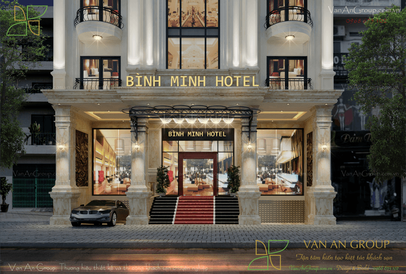 Bình Minh Hotel - Bài toán thiết kế khách sạn trên khu đất 194 m²