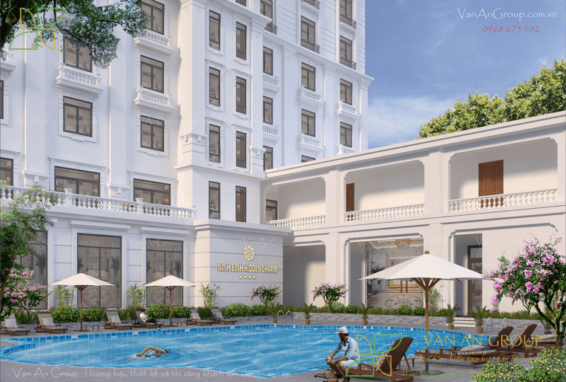 Khu nghỉ dưỡng khách sạn đẳng cấp và đầy đủ tiện nghi