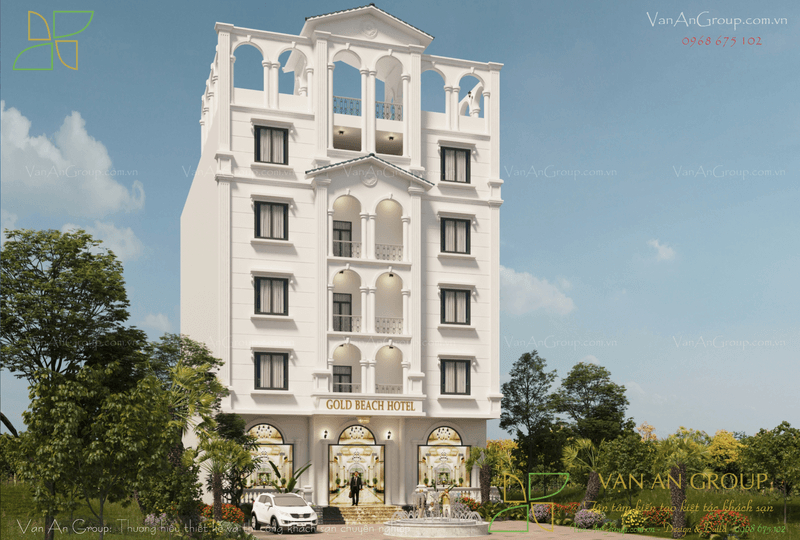 Tổ chức công trình trên khu đất 364 m²