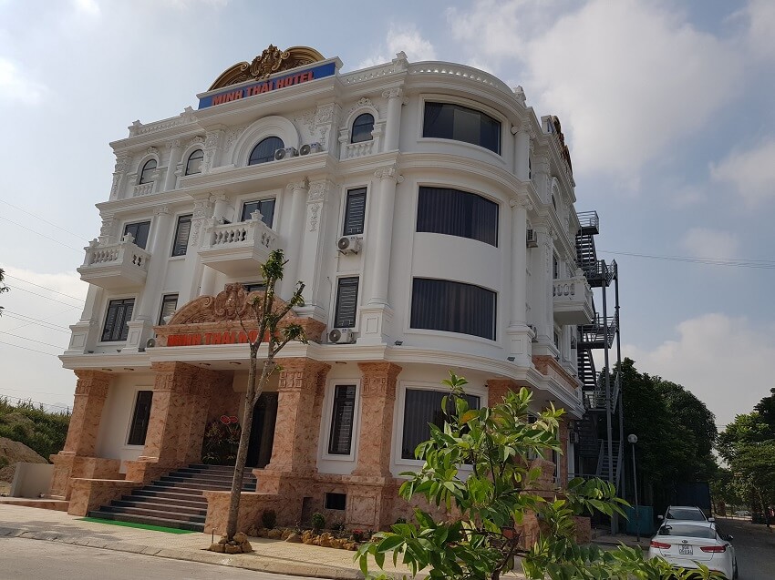 thi công khách sạn 2 sao minh thái hotel tại hà nam