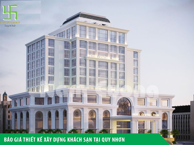 Báo giá thiết kế xây dựng khách sạn tại Quy Nhơn