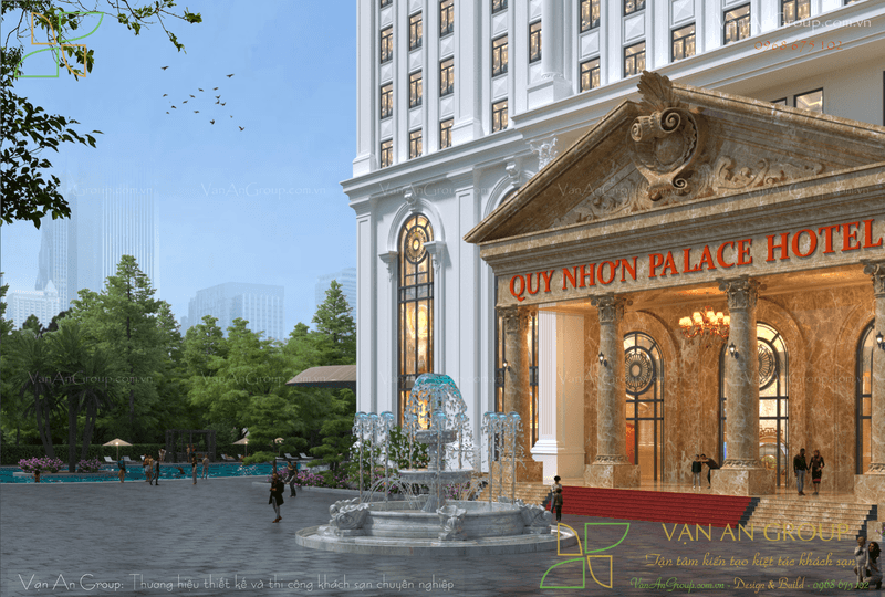 Khu vực sảnh Lobby sang trọng và ấn tượng