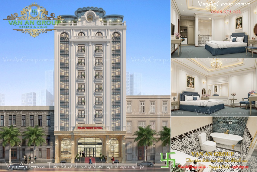 Công trình khách sạn Phan Thiết Hotel đạt chuẩn 3 sao