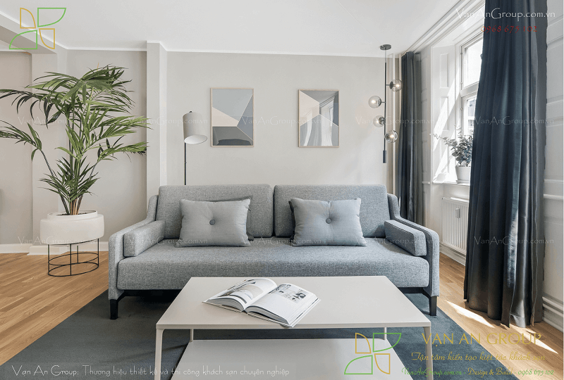 Mẫu thiết kế nội thất khách sạn phong cách Scandinavian