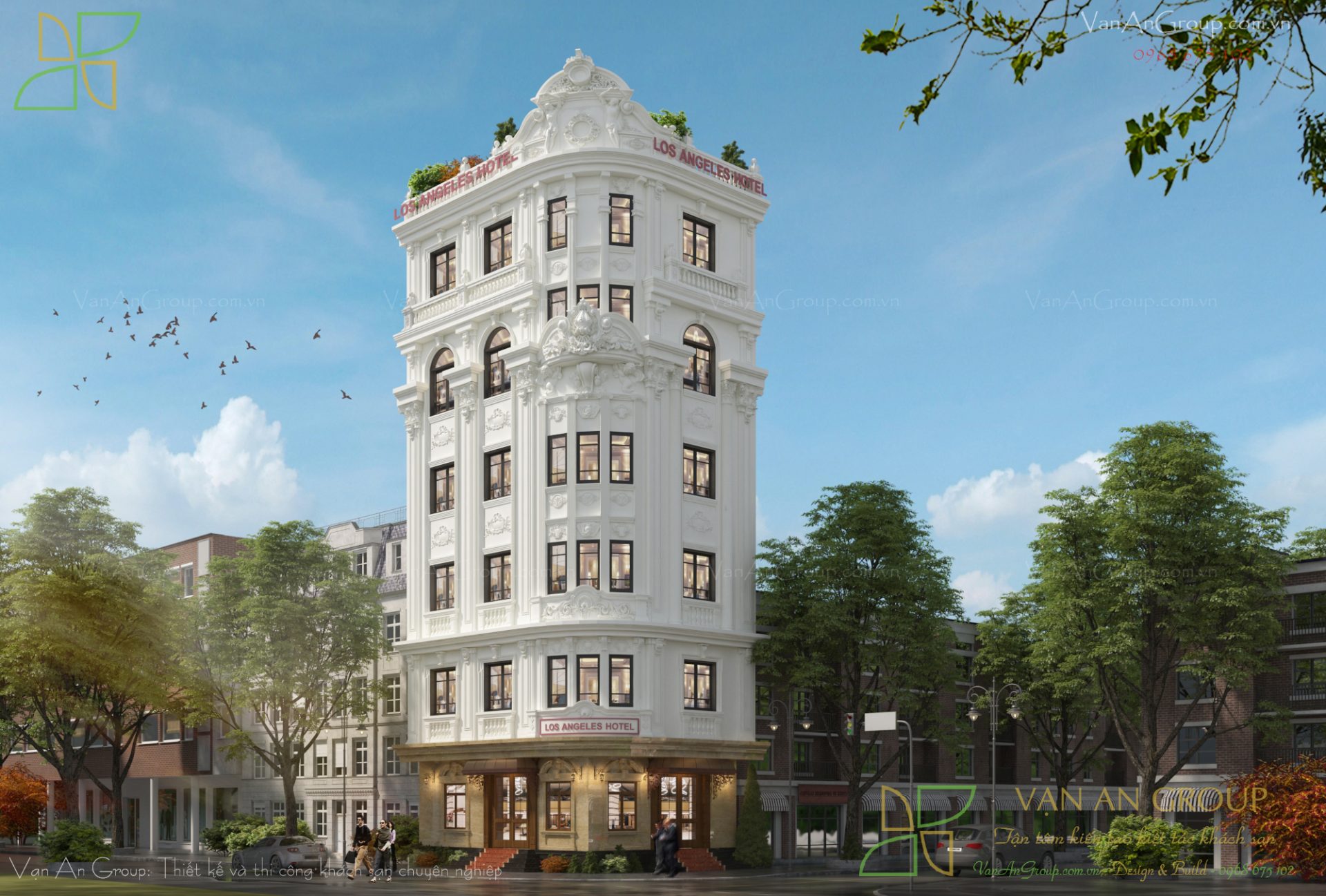 Thiết kế khách sạn phong cách cổ điển