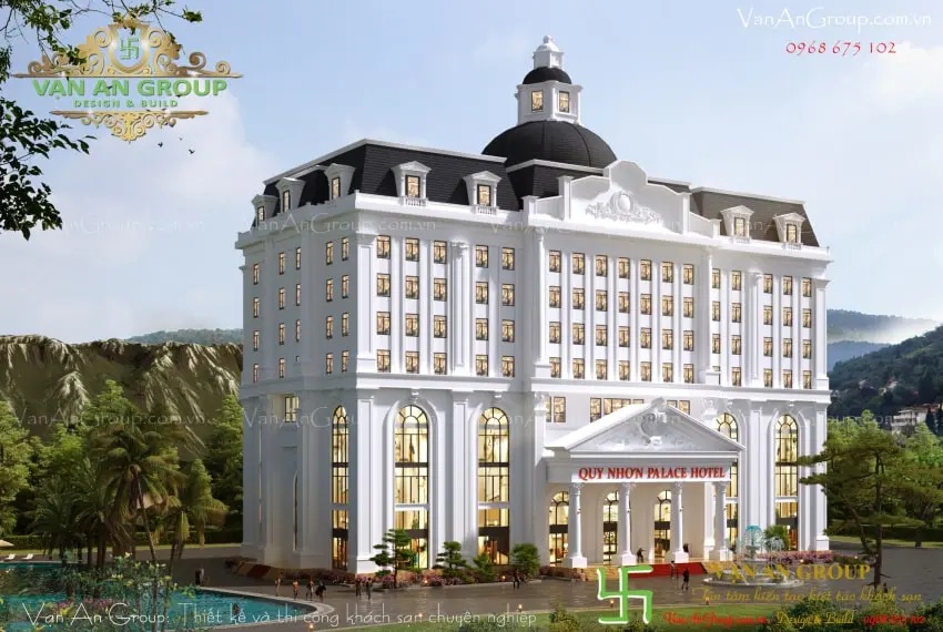 Vạn An Group thiết kế khách sạn chuẩn 4 sao lộng lẫy tại Quy Nhơn