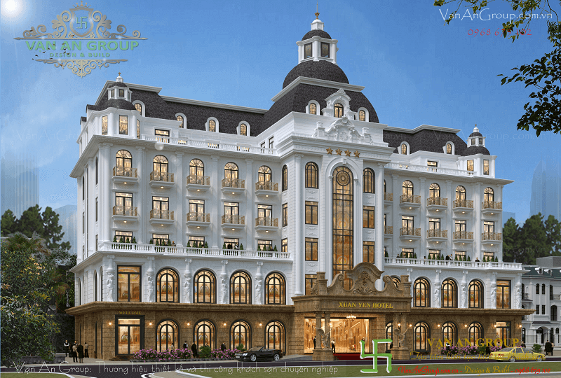 Khách sạn Xuân Yên đạt 5 sao tuân thủ tiêu chuẩn thiết kế khách sạn
