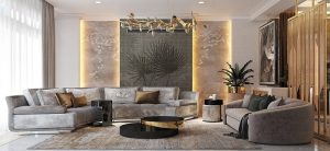 Hoa văn nội thất Luxury được sắp xếp cẩn thận