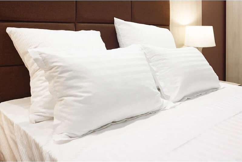 Ruột Gối Khách Sạn 5 Sao Bông Gòn Microfiber Polyester