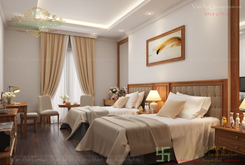 Phòng Deluxe - Vạn An Group Thiết kế và thi công