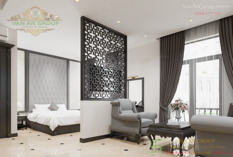 Phòng Superior - Vạn An Group thiết kế và thi công