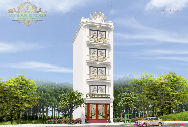 Khách sạn mini 5 tầng 10×20