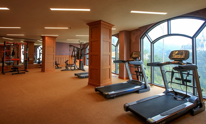 Thiết kế phòng gym khách sạn