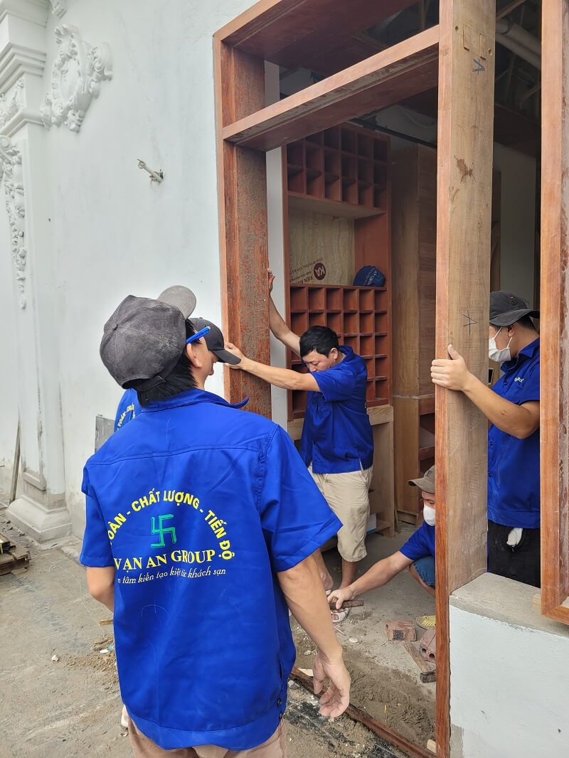 Thiet ke thi cong phong cigar khach san Van An Group 8