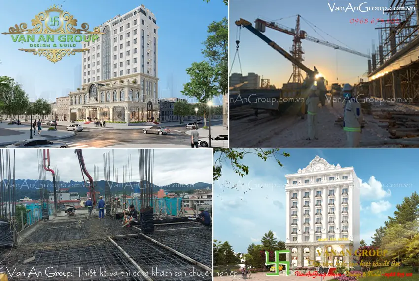 Nhà thầu chuyên nghiệp thi công nội thất khách sạn Vạn An Group