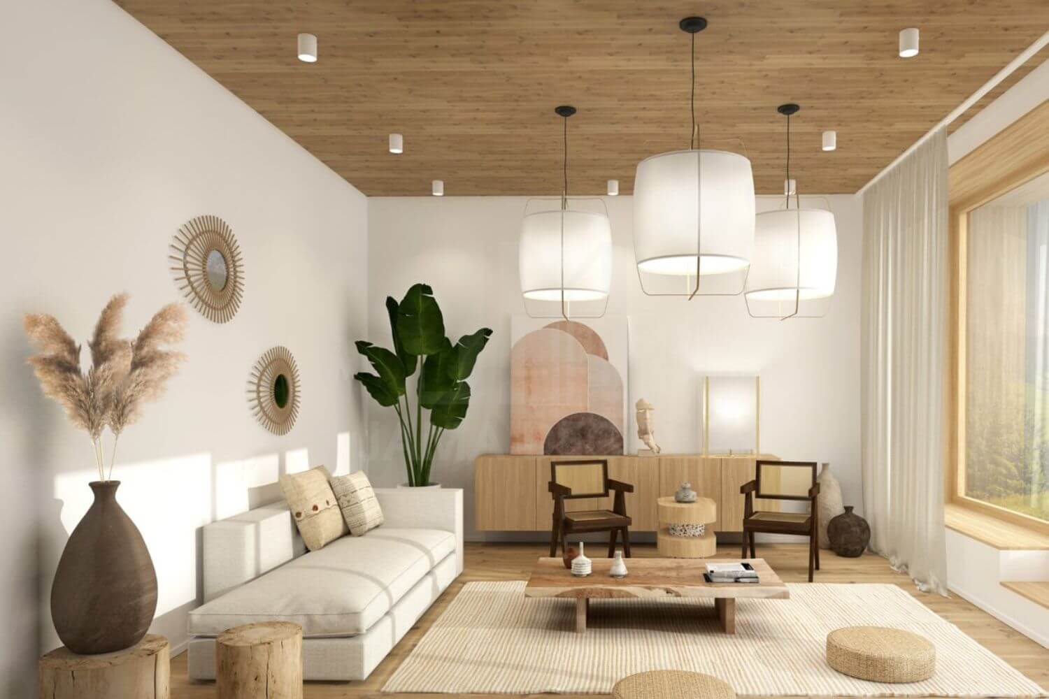 Concept nội thất Japandi cuốn hút
