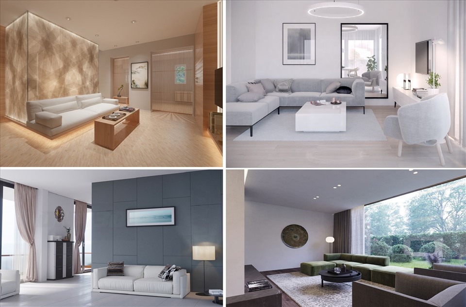 Phong cách nội thất Minimalism chú trọng vào sự cân bằng và hài hòa của không gian