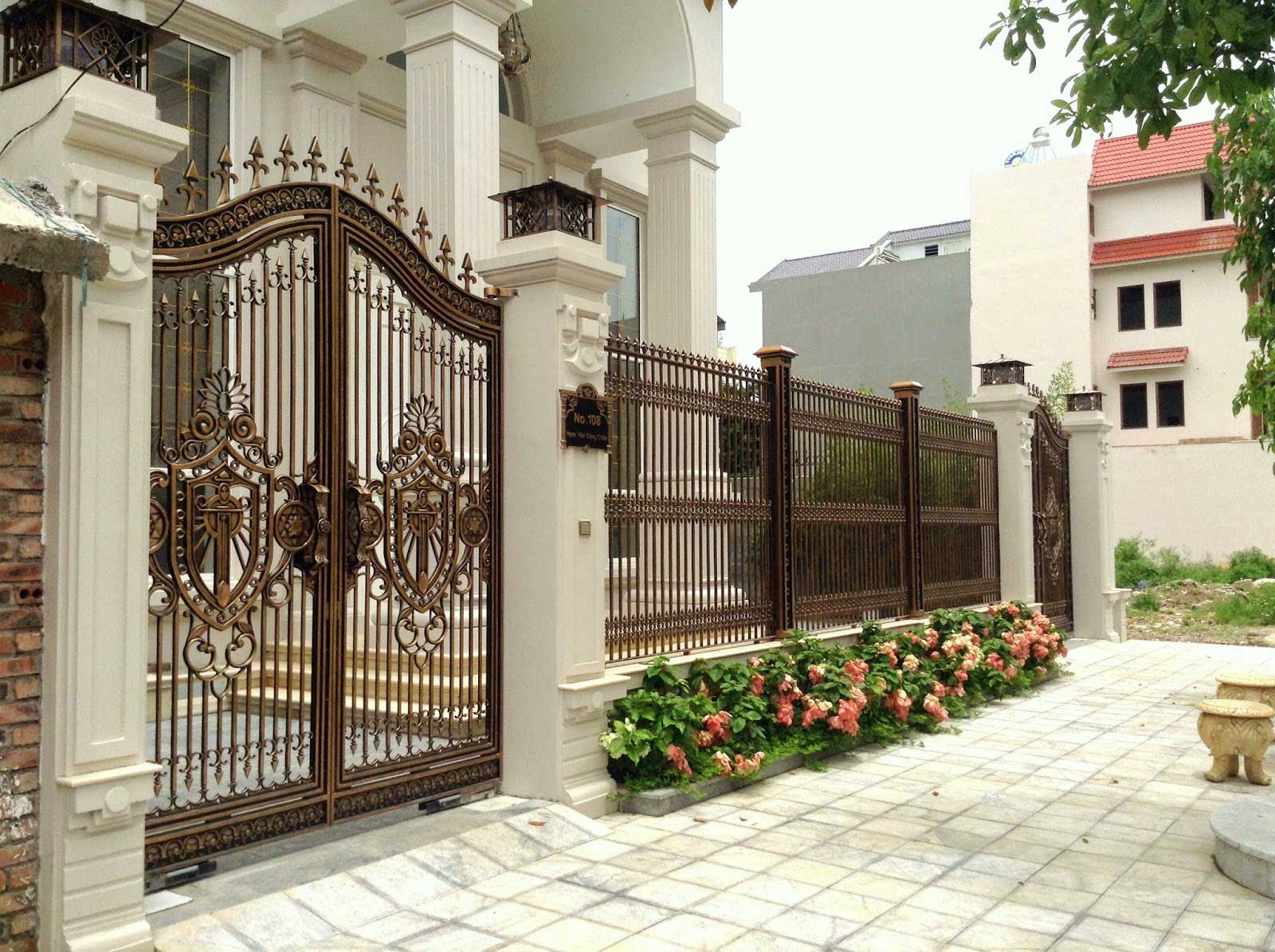 Phong cách thiết kế cổng khách sạn cổ điển