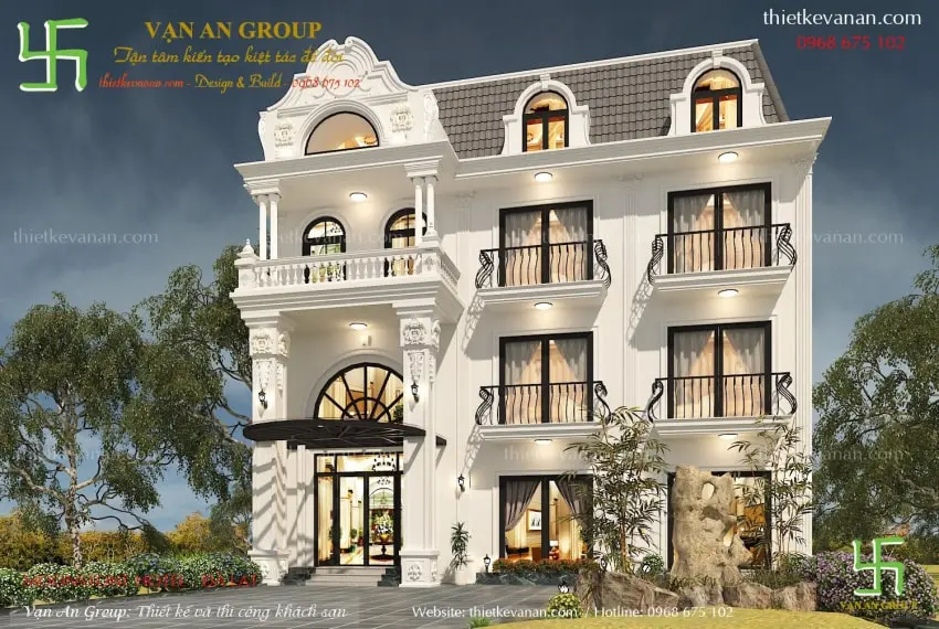 Tại sao phải tìm đơn vị thiết kế khách sạn mini 3 tầng