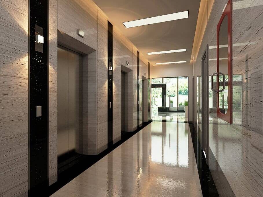 Thiết kế chiếu sáng hành lang