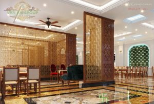 Thiết kế chiếu sáng phòng ăn và phòng chức năng