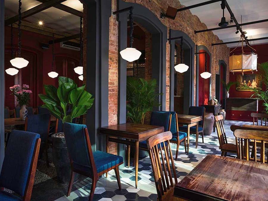 Thiết kế quán cafe indochine