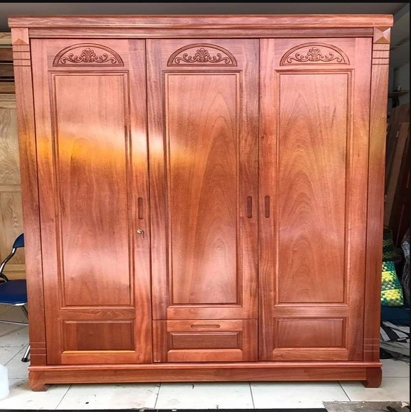 Tủ quần áo gỗ xoan đào