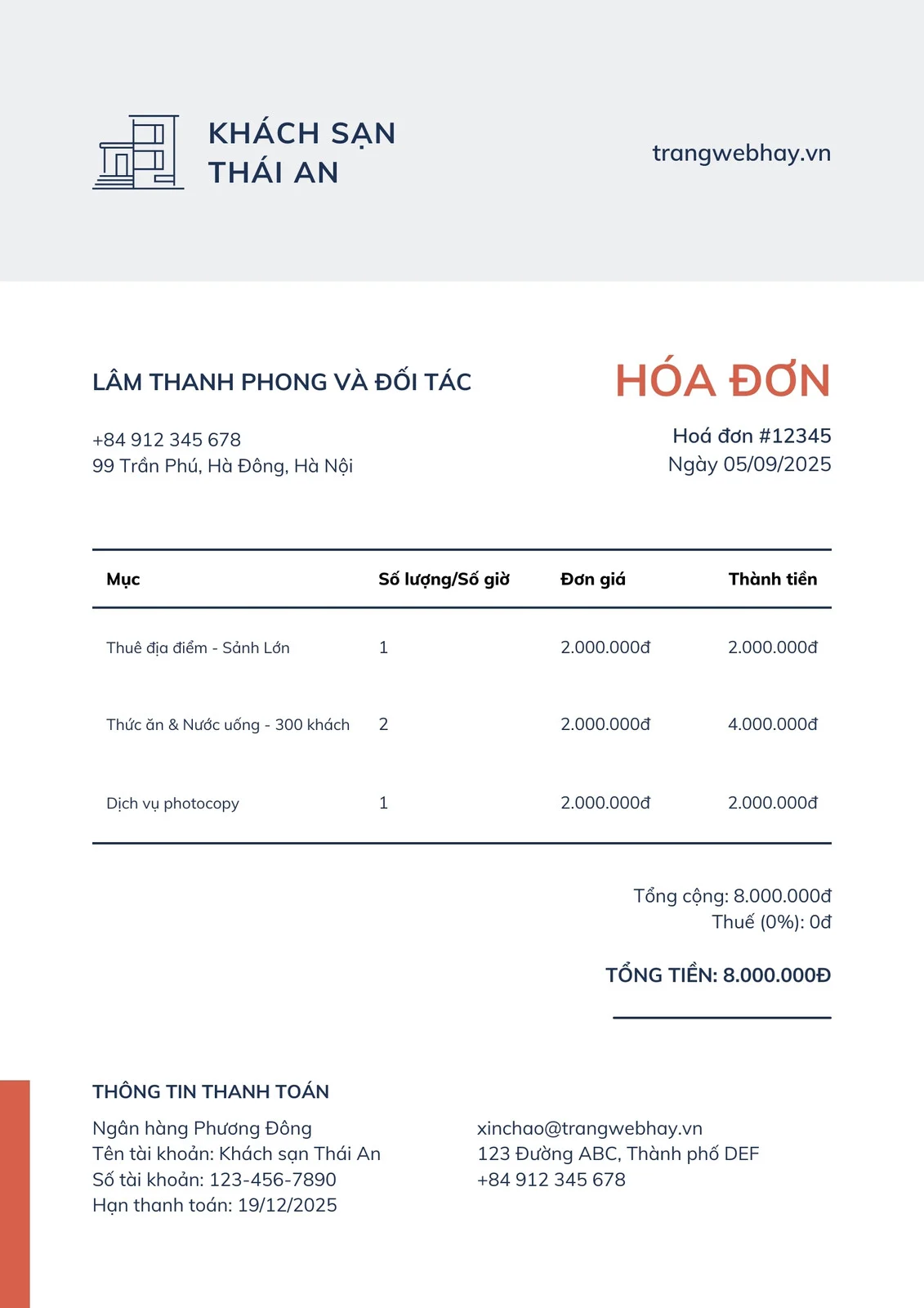 Viết hóa đơn sao cho hợp lý