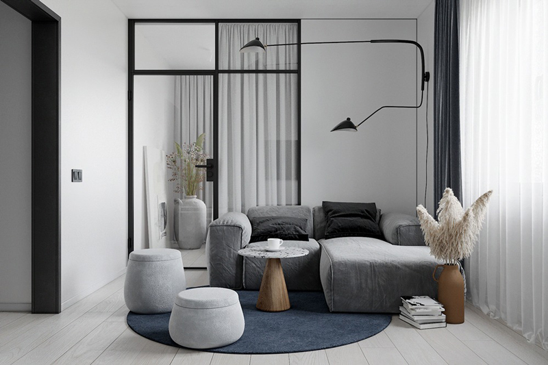 Mẫu thiết kế nội thất phong cách minimalism-3