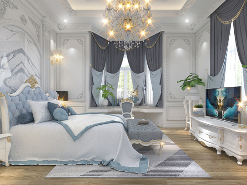 Mẫu thiết kế nội thất phòng ngủ bé trai