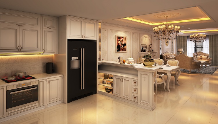 Mẫu thiết kế nội thất phòng bếp
