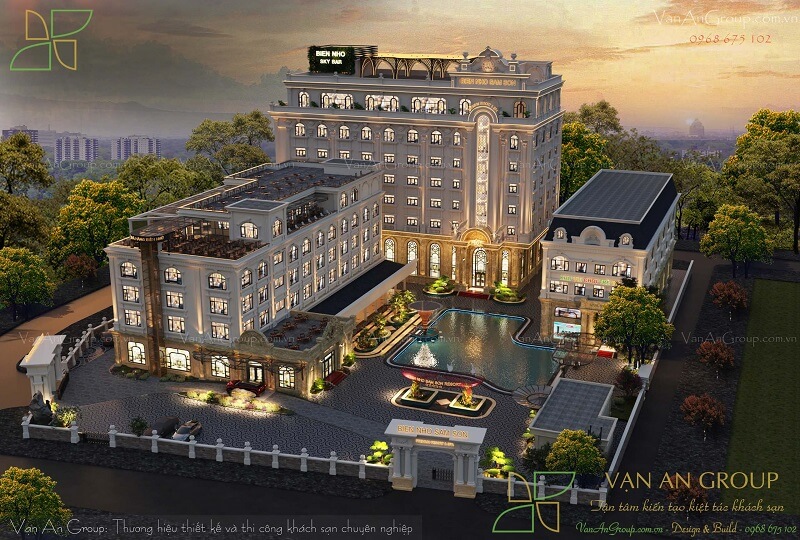 Biển Nhớ Sầm Sơn Resort được thiết kế bởi Vạn An Group