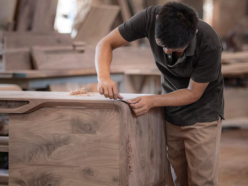 Gỗ walnut có nhược điểm là đòi hỏi nhiều thời gian gia công