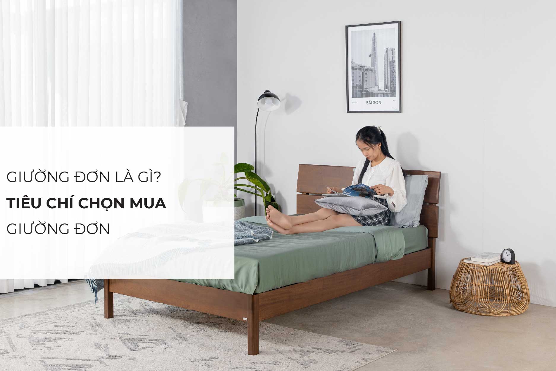 Giường đơn khách sạn là gì? Tiêu chí chọn mua giường đơn
