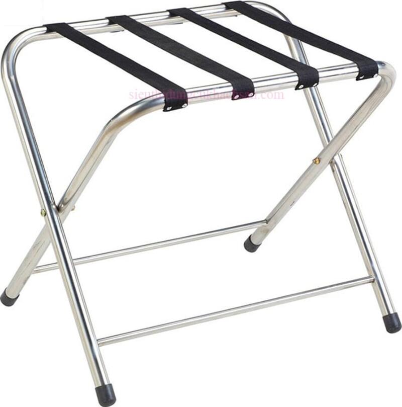 Kệ để vali khách sạn bằng inox