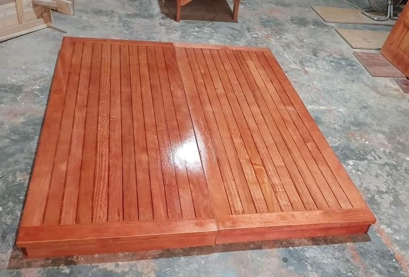 Phản gỗ làm từ gỗ Xoan Đào