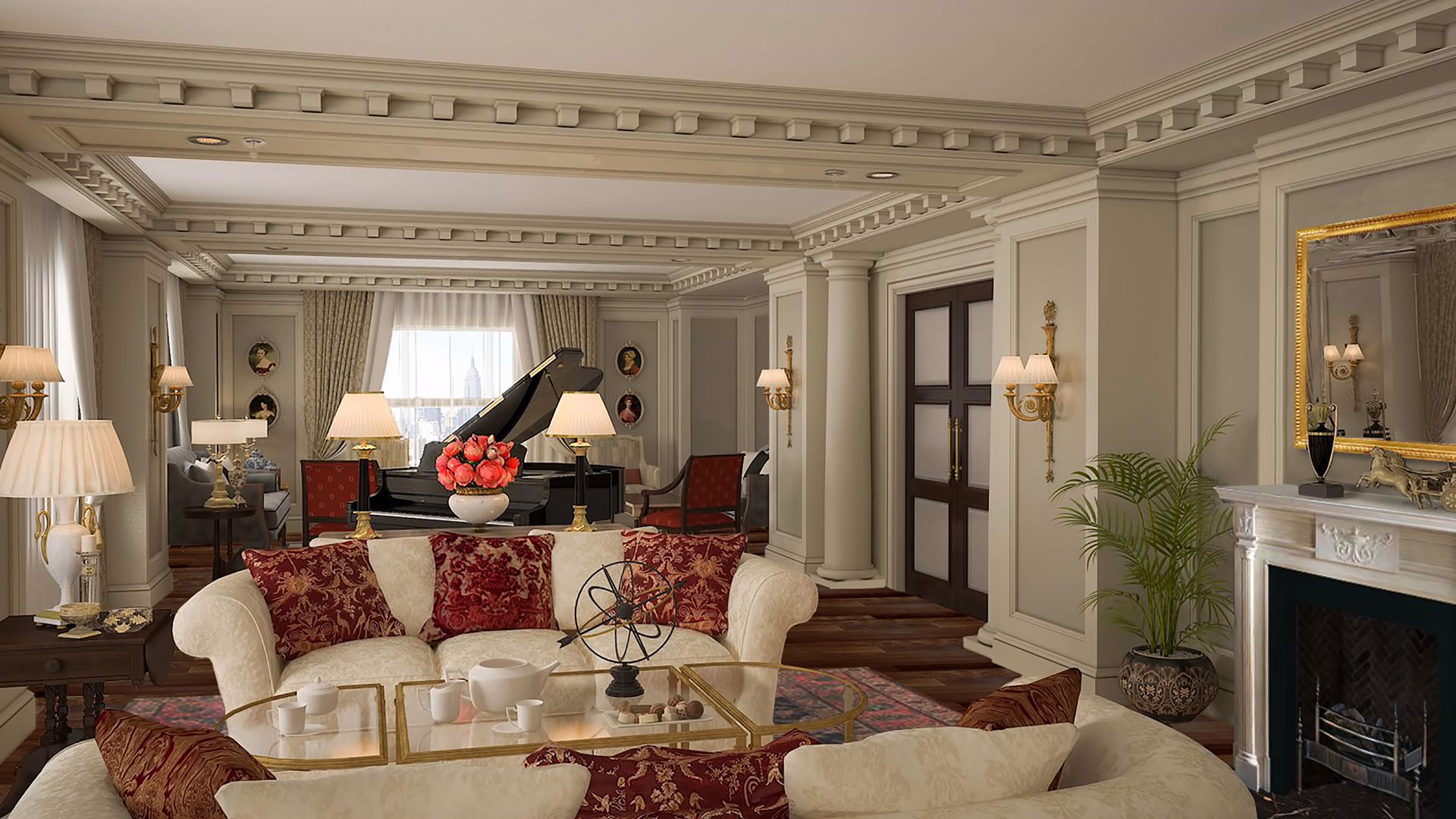 President Suite có kích thước lớn