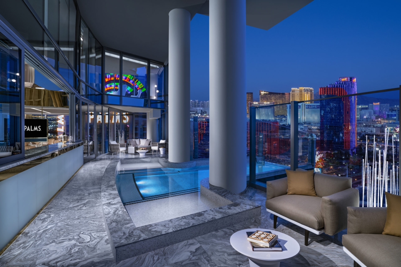 The Hugh Hefner Sky Villa, The Palms, Las Vegas, Hoa Kỳ