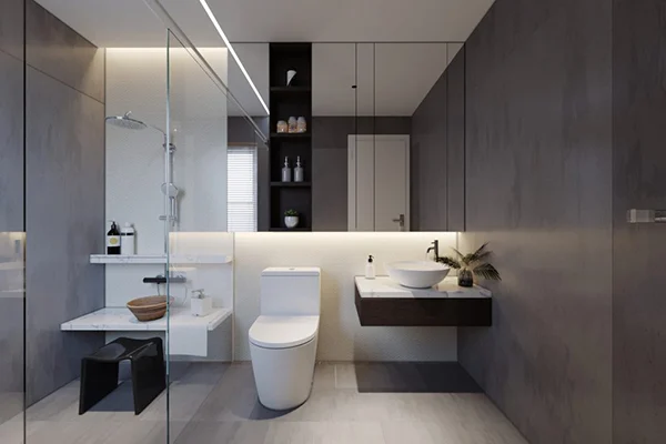 Tiêu chuẩn thiết kế phòng tắm