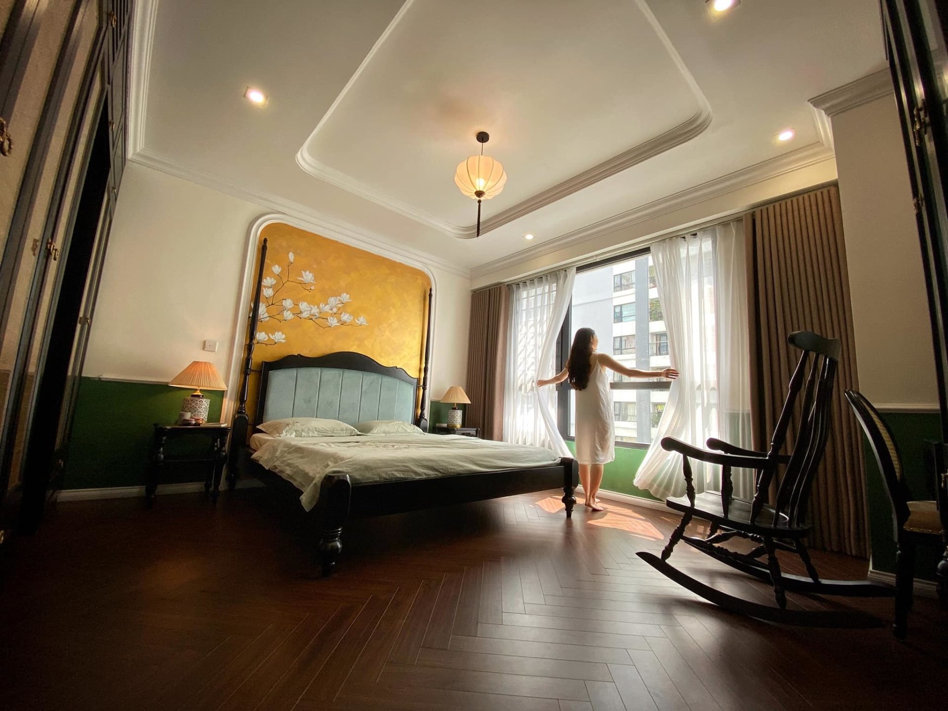 Mẫu giường ngủ VIP Indochine