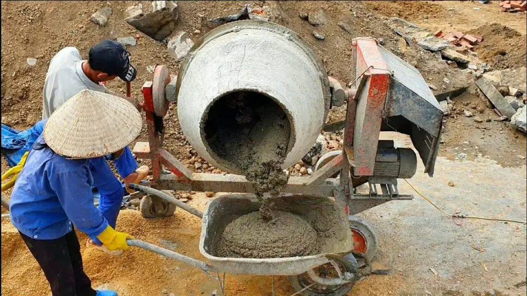 Cách trộn bê tông chính xác