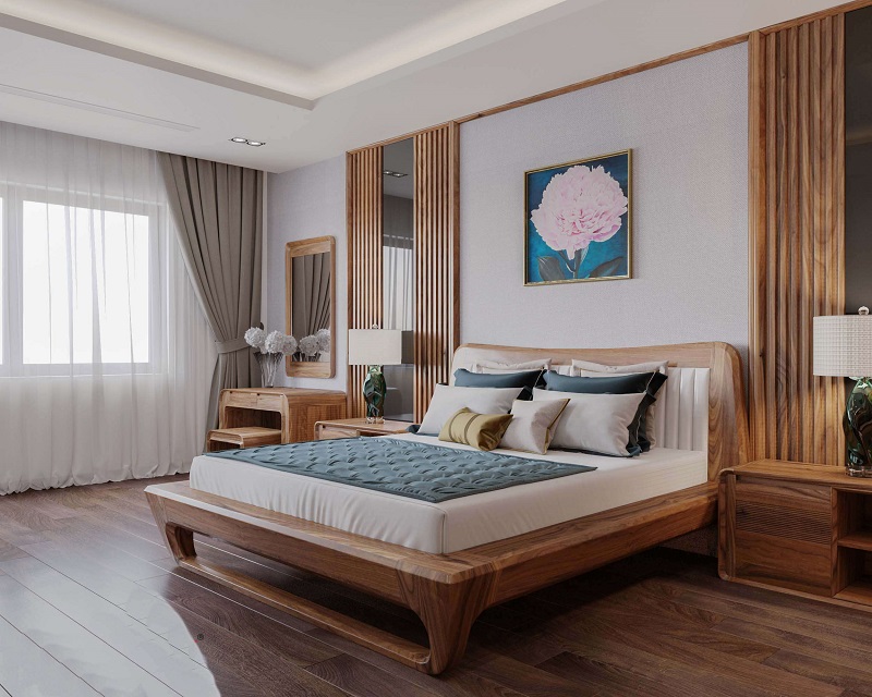 Gỗ thịt trong thiết kế và thi công nội thất khách sạn