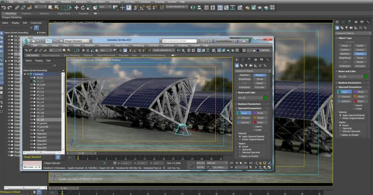 Phần mềm 3DS Max xây dựng mô hình 3D một cách linh hoạt