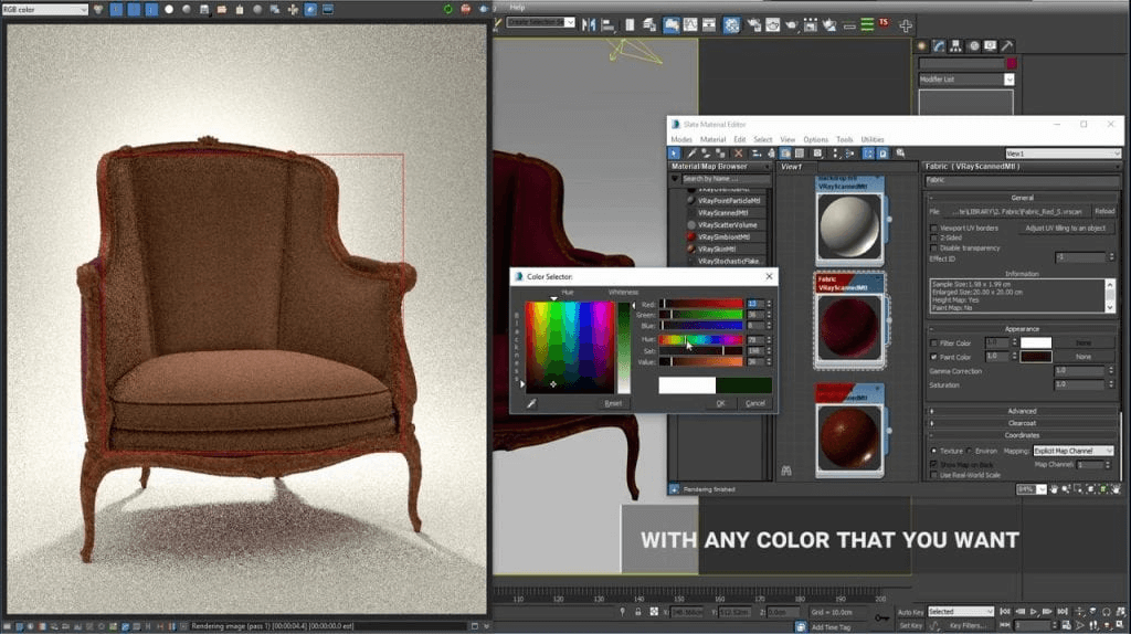 Phần mềm xây dựng 3D V-ray