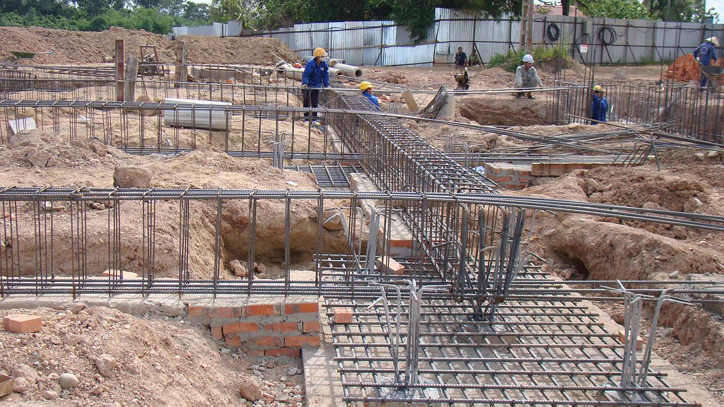 Một số lưu ý khi thi công móng nhà