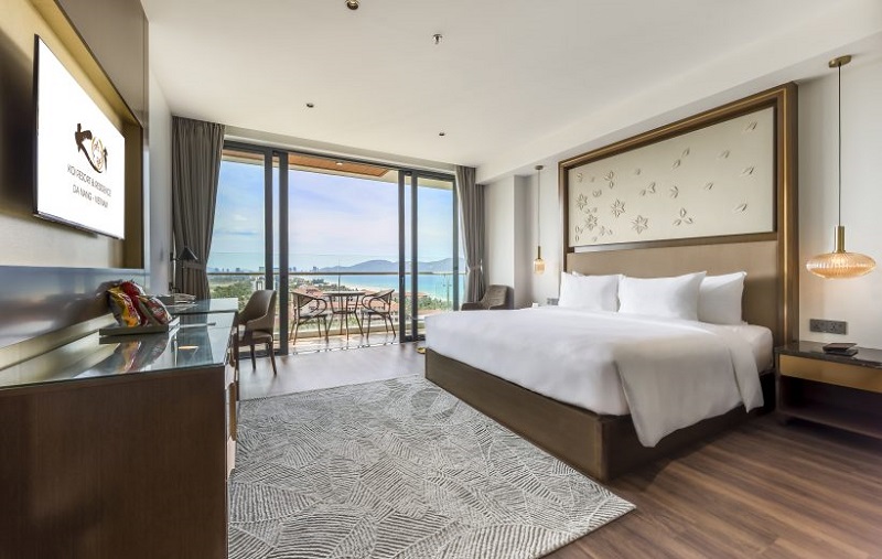 Mẫu thiết kế phòng double DELUXE KING